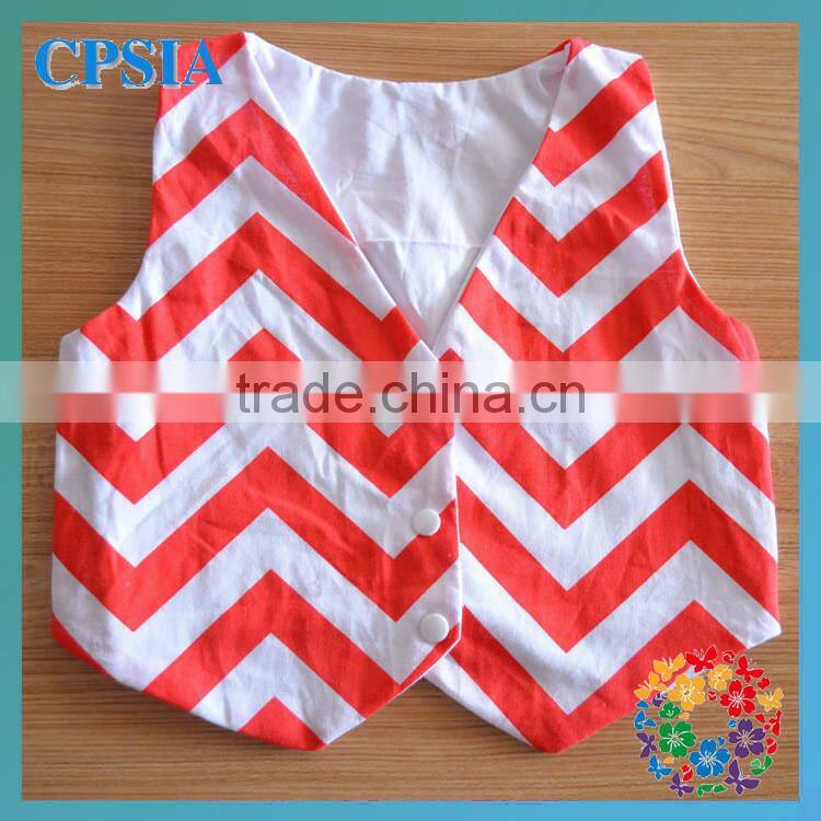 New arrival chevron newborn baby cotton vest baby vest