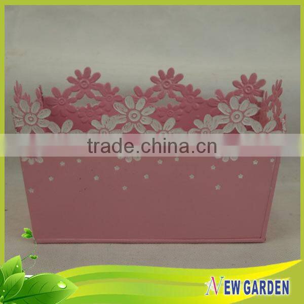 Factory directly sale modern customized metal flower plant pot