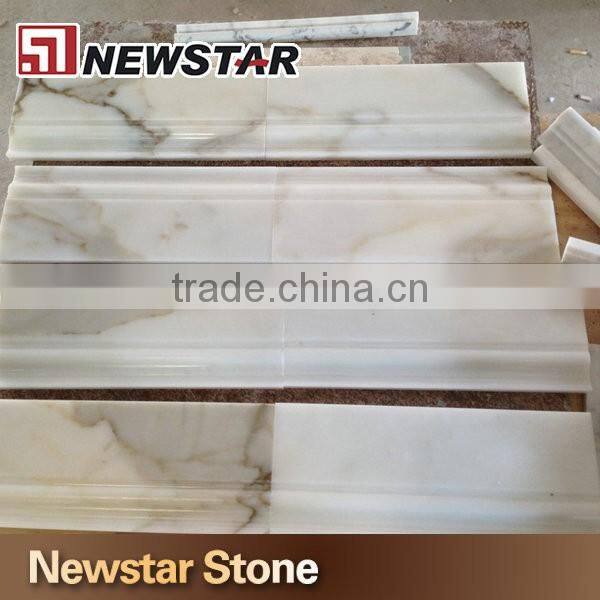 white Marble Moldings and Liners