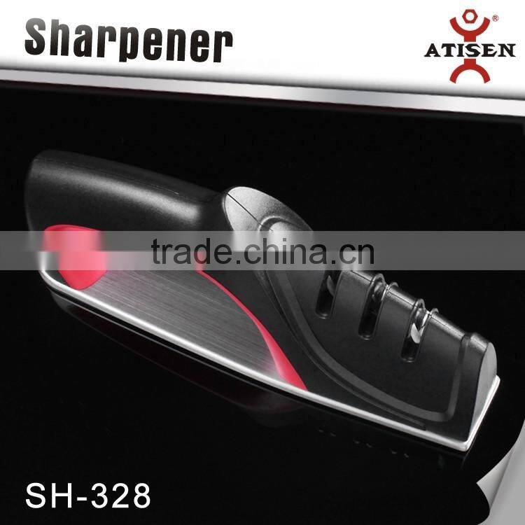 Hot 3 Stage Knife Sharpener With Holder Kitchenware