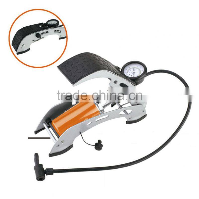 Single cylinder high pressure foot pump