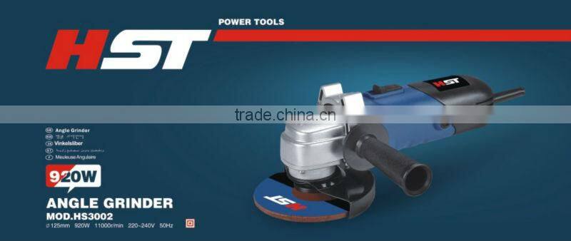 920W 125mm power tool china Angle Grinder HS3002