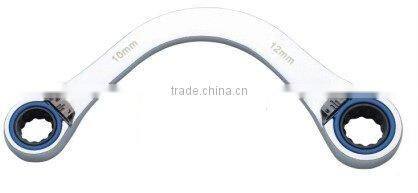 HALF MOON BOX-END RATCHET WRENCH