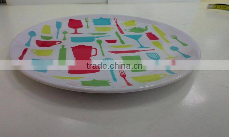 Colorful Melamine Plate Melamine Tableware