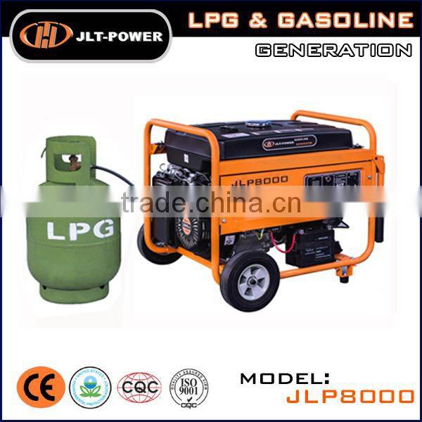 Biogas power LPG/ generator set power air-cooled 4stroke natural gas,gasoline fuel