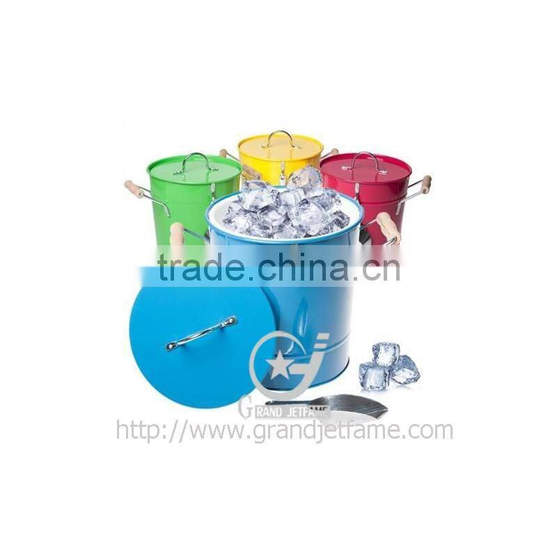 Ice Bucket with Scoop ice bucket beer can cooler holder