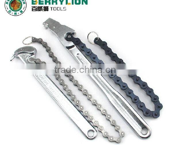 BERRYLION 9'' carbon steel pipe fitting wrench with drop forged treatment