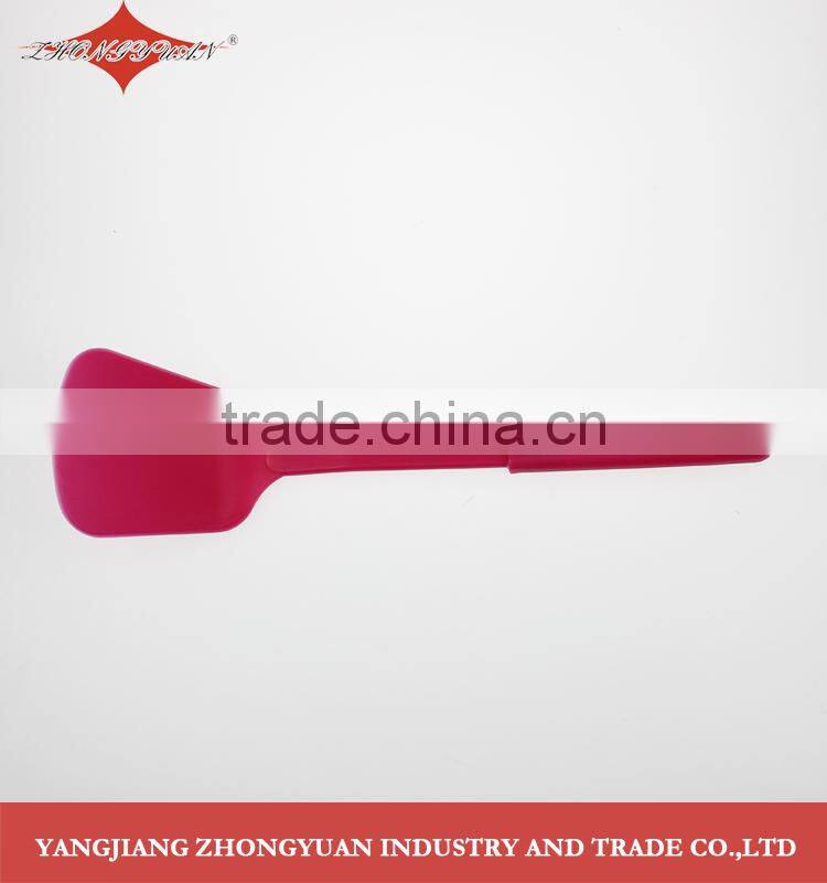 2014 hot sell 6 pcs set nylon plastic kitchenware with colorfui hook handle