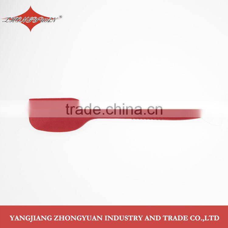 Lovely heart shape head silicone turner with good grip