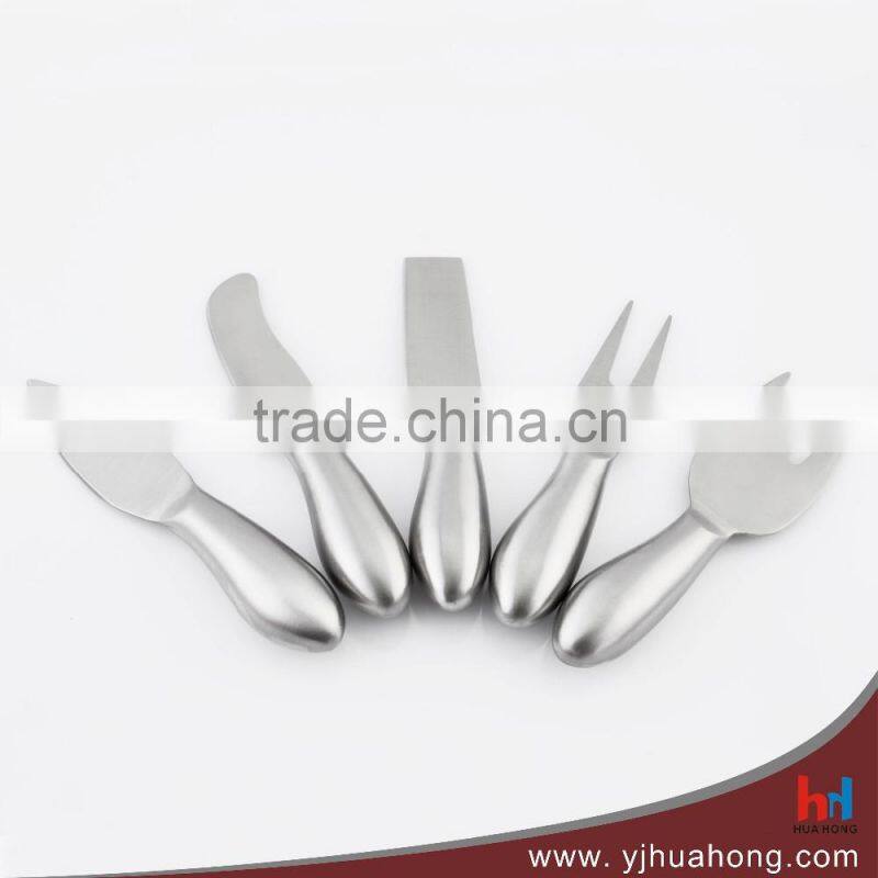Promotional wooden handle cheese knife set (HF-CS02)