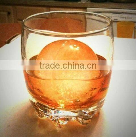 Sphere Ice Molds Set of 6cm Diameter Ice Balls for Cocktails