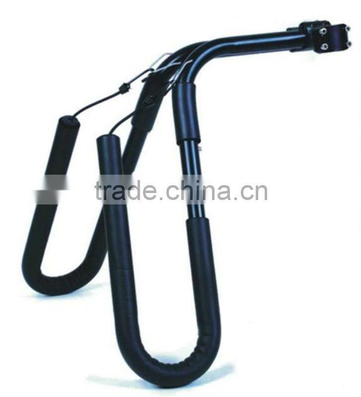 Surfboard Transporting Kayak Roof Carrier , Anti-rust clip kayak car carrier