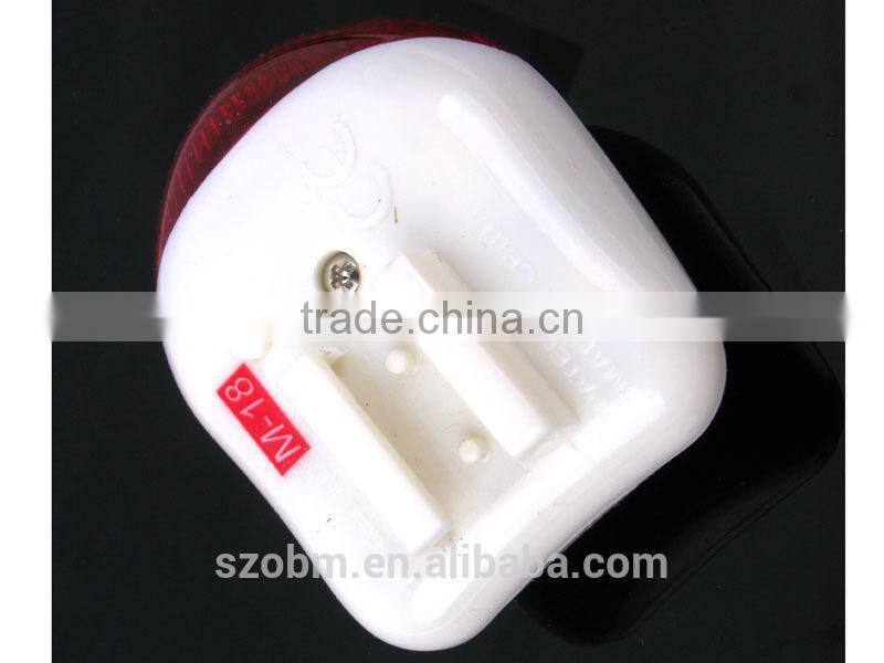 M-18 3 Super Bright Red LED With 3 LED Beauty Design Rear Bike Light