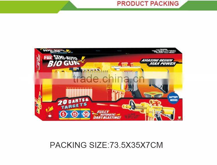 New style kids play bursts bullet toys air soft electric guns