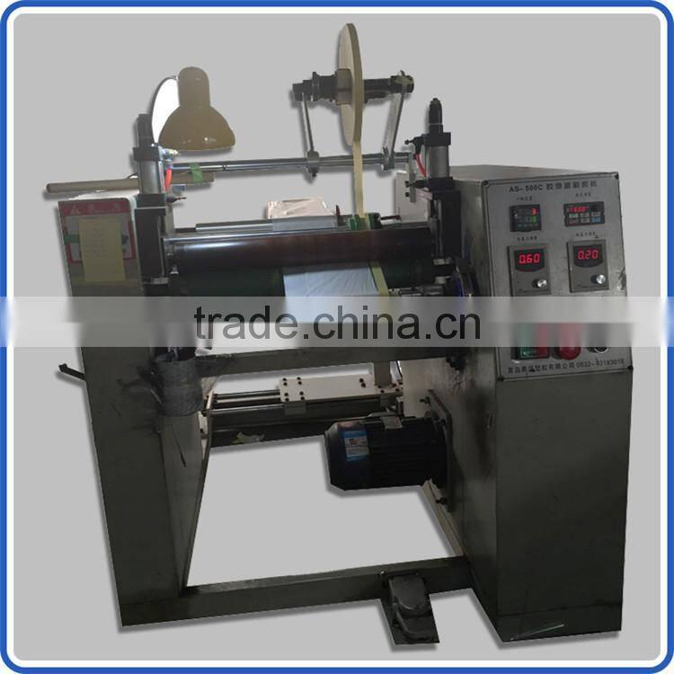 mini plastic pe auto film roll machine