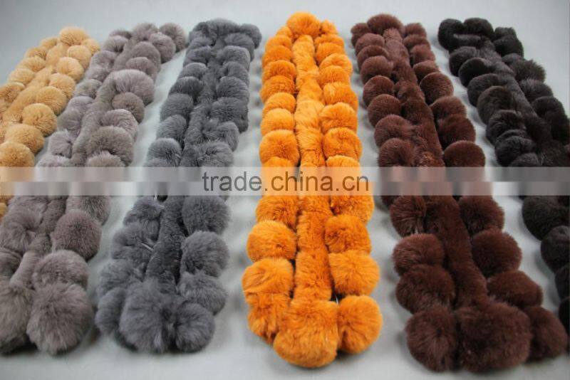 High Quality Knitted Rex-Rabbit Scarf