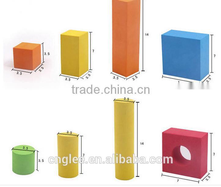 High quality educational building block eva toys for child