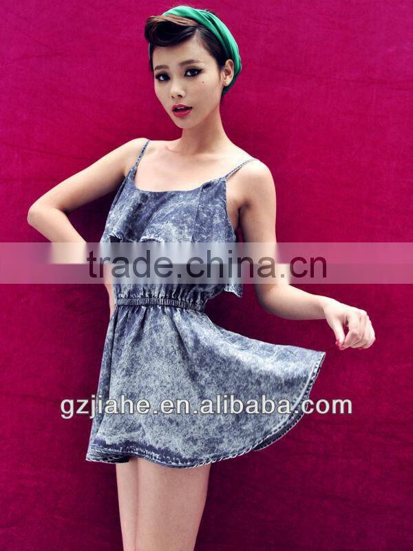 New fashion lady vest dress for summer