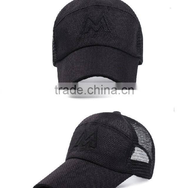Mesh hat man summer sun hat outdoor sun hat baseball cap tide net cap breathable cap in spring and summer