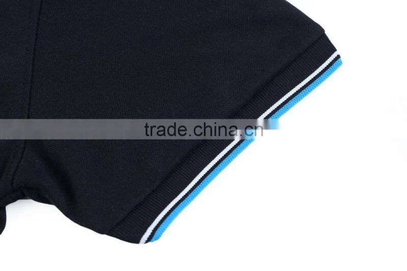 In stock high quality unisex wholesale blank customer polo-shirt