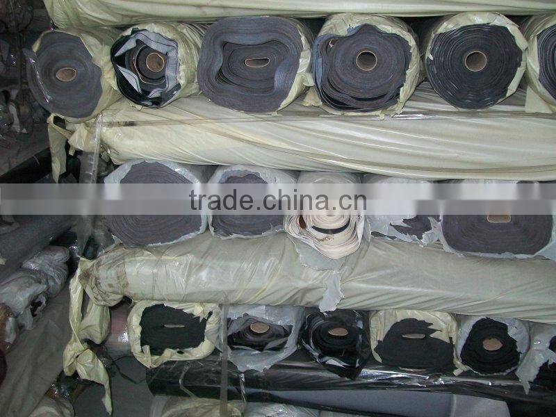 cheap pvc leather stocklot pvc synthetic leather for bag stoclot or fresh order