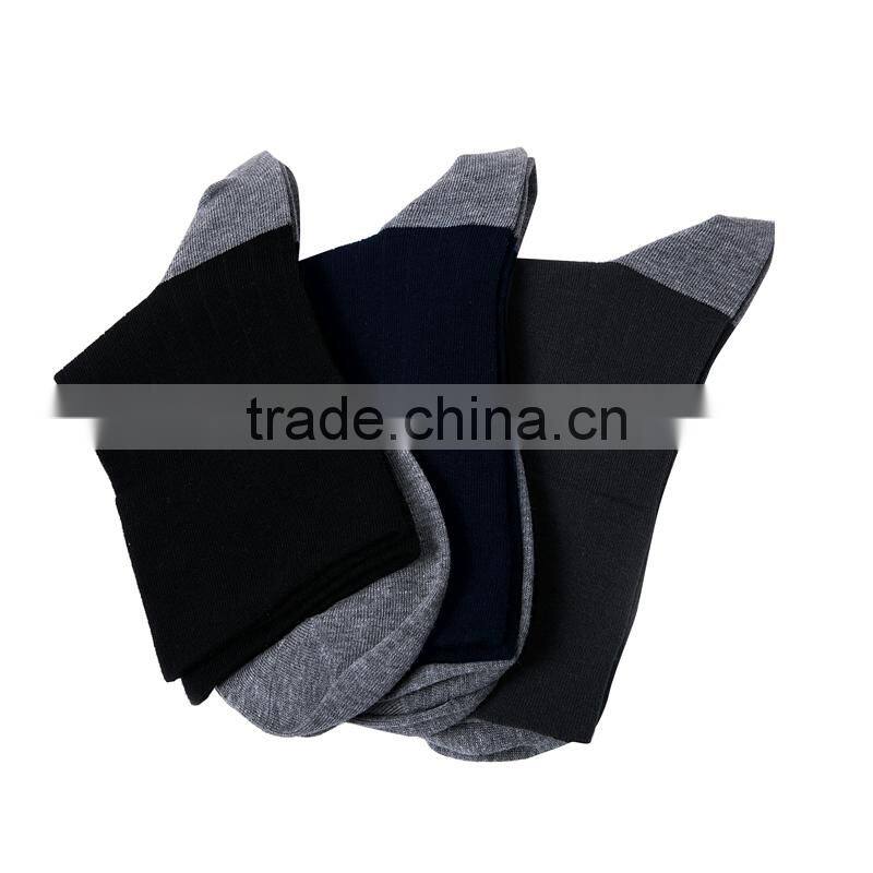 high quality fashion sport and business man 100 cotton sock factory
