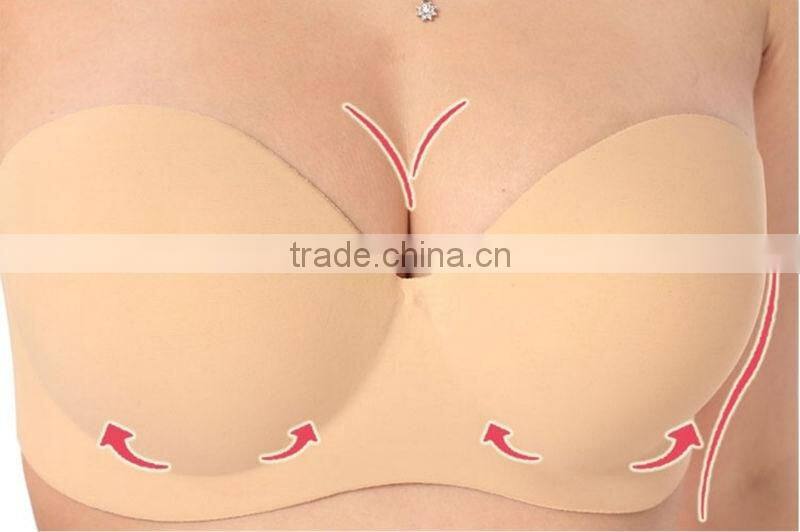 in stock new arrived comortable fashion invisible wing bra bra big cup