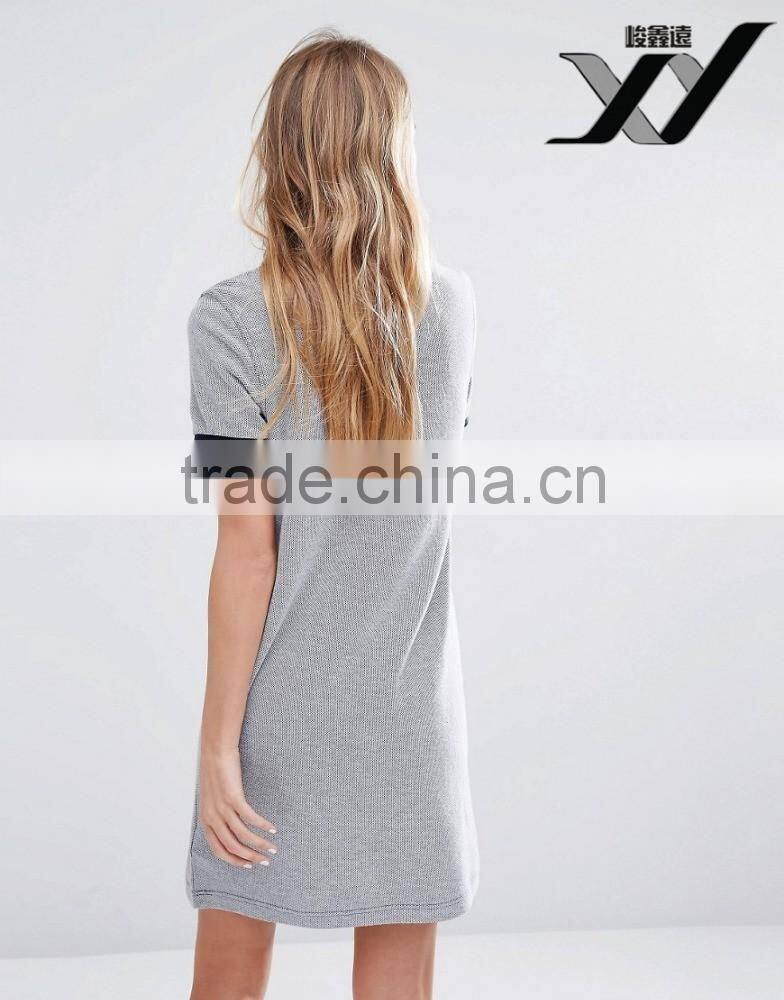 girl's polo dress in casual preppy style