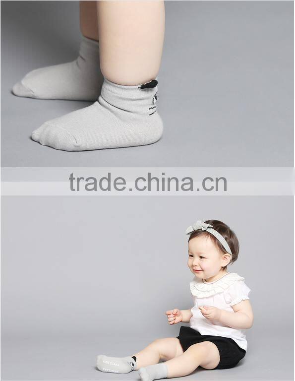 free shipping kids short 100% cotton socks cute baby tube socks