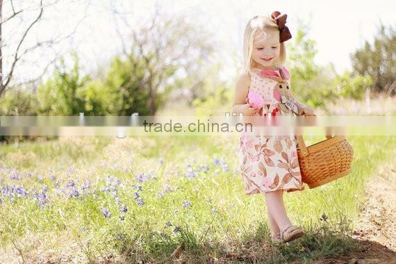 Popular Rabbit Bulk Wholesale Kids Clothing Baby Frock Designs Fancy