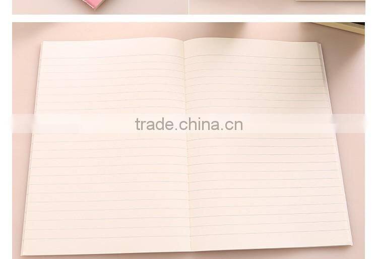 A4 card paper cover planner cheap student notebook customizable stitching organizer