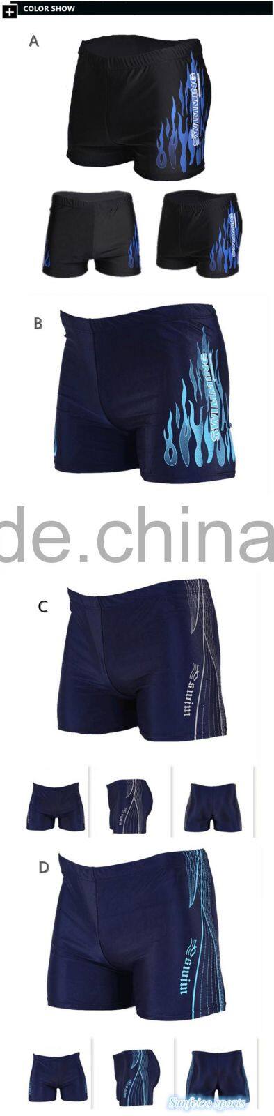 2016Promotion Editionen Men's Swimwear Shorts Pants~Spandex Swimsuit Bathing Swim Trunks~Swim Boxers~Accept Custom
