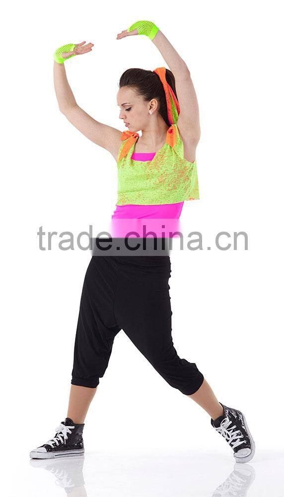 New coming shool girls' wholesale hip hop harem pants