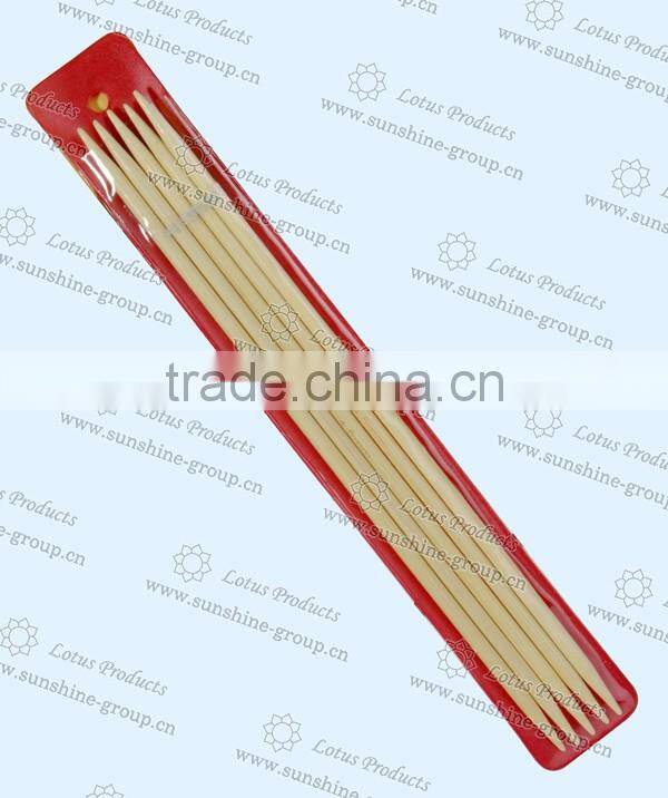 Bamboo Sock Knitting Needle Double Point Knitting Needle With Blister Card