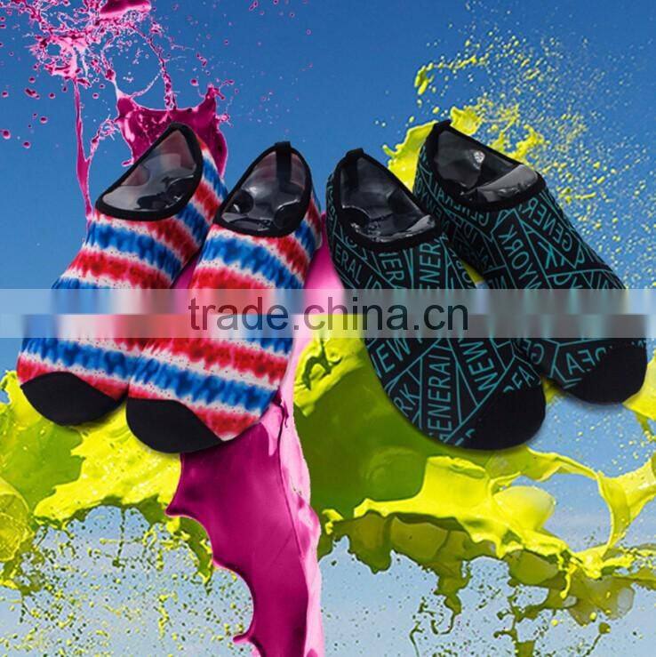 2017 Outdoor Swim Yoga Sports Socks Aqua Slip On Water Shoes