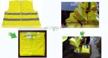 Mesh fabric grey running reflective vest for sports