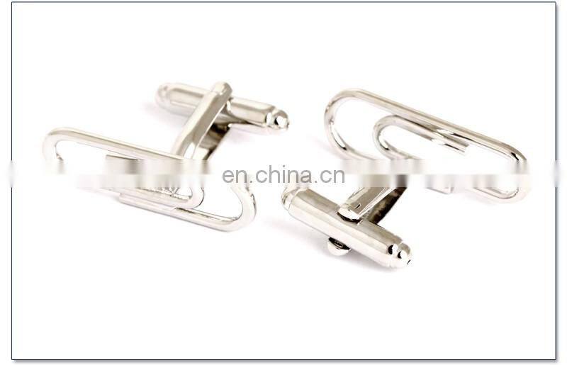 PAPER CLIP CUFFLINKS