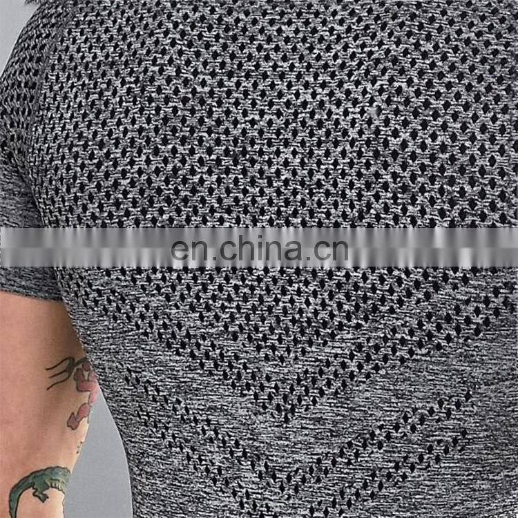 mens light grey fitness gym wear compression base layer