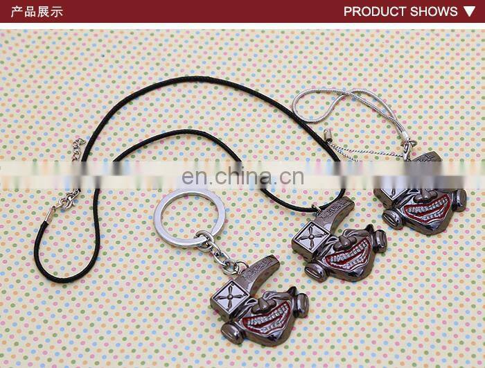 Fashion Hot Mask Key Chain Anime Tokyo Ghoul Key Chain Wholesale Fullmetal Tokyo Ghoul Key Chain New for Kid