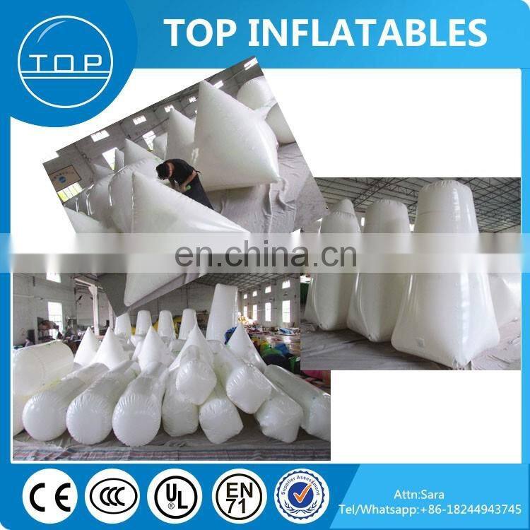 Factory price paint ball equipment,inflatable paintball bunkers for sale