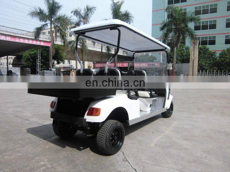 6 seater 48v electric hotel passenger car