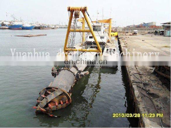 Large suction cutter dredger diesel engine driven