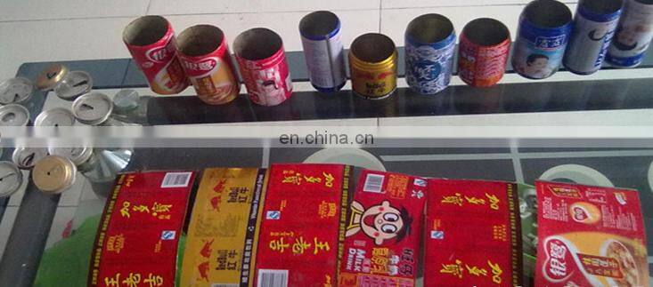 Waste can iron aluminum separating machine/cap separator /automatic can slitter