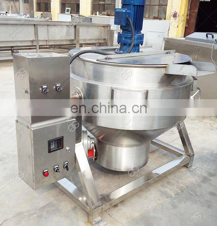 Industrial Tilting Electric Boiling Pan Rice Boiling Machine