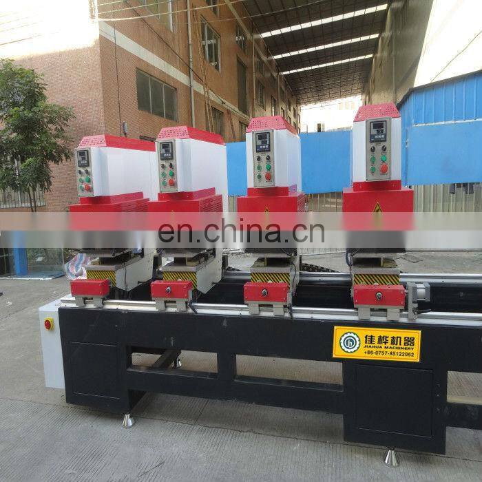 Three- head welding machine for PVC Windows and Doors machine