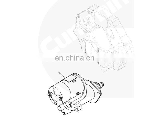 Diesel Engine Parts starter motor 6BT 3920644 Starter