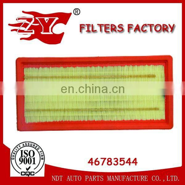 Factory Fiat/F ord/Lancia/Proton Auto parts Air filter 51806865/51775340/50515279/46783544