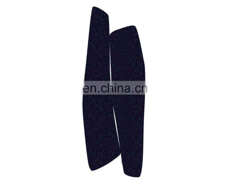 High quality Lase cut Green office different shapes wool felt modern area rug for whole sale