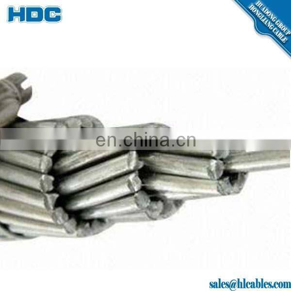Bare Aluminum wire AAC 1/0 AWG 7 Strands Code Poppy conductor