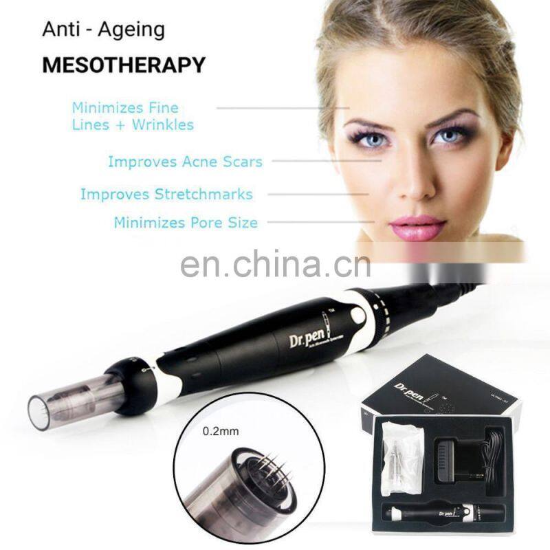 Adjustable Derma Rolling Electric Micro Needle Derma Pen For Anti-Aging